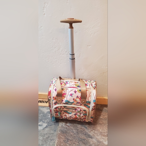 Lily Bloom Multicolor Bird Print Bag - Picture 4 of 4